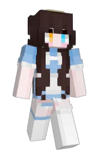 Front of RealisticBlue's skin
