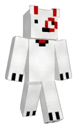 MinecartDog's Minecraft skin wearing the Migrator cape