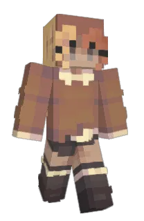 Front of Blarien's skin