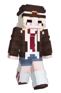 Front of Sophrrin's skin