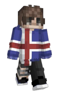 Front of Nugbit's skin