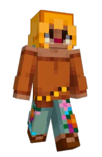 Front of PurAlien's skin