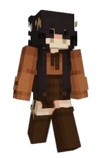 Front of Akhali's skin
