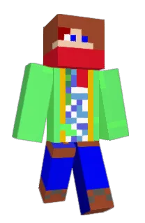 Front of Minecraft skin