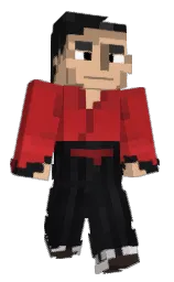 baltic sea and tall poppy Minecraft skin — Classic model — first worn by Hank_Heteur