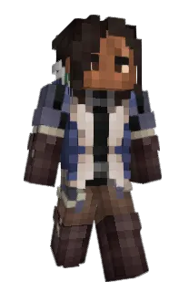 Front of DumpsterDom's skin