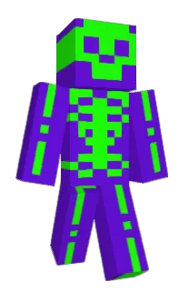 Front of Poistly's skin