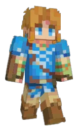 SachyBoi's Minecraft skin wearing the Pan cape