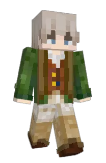 Front of MiGwa's skin