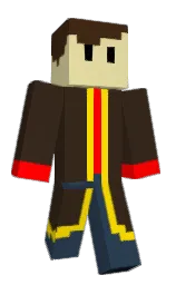 BigBlue4308's Minecraft skin wearing the Vanilla cape