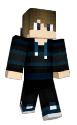 Yuuto61's Minecraft skin wearing the 15th Anniversary cape