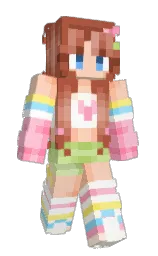 Slim Minecraft skin