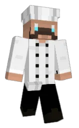 concrete and black Minecraft skin — Classic model