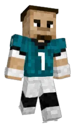 Kingoctopus's Minecraft skin wearing the Migrator cape