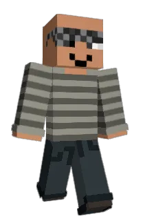 Front of AEdaem's skin