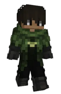 Front of Naimw's skin