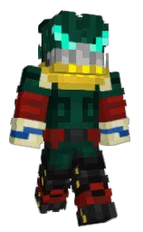 KinqNiggZz's Minecraft skin wearing the Migrator cape