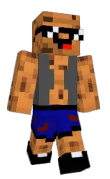 deptusy's Minecraft skin wearing the Follower's cape