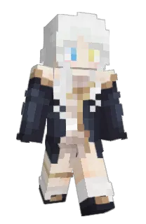 Front of Mioschka's skin