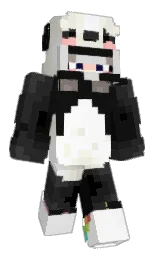 Ghostwell's Minecraft skin wearing the Vanilla cape
