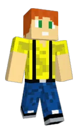 TheWrongDave's Minecraft skin wearing the Migrator cape