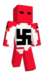 torch red and soapstone Minecraft skin — Slim model — first worn by miosuka