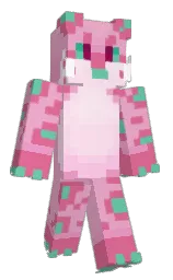 kobi and deep blush Minecraft skin — Classic model
