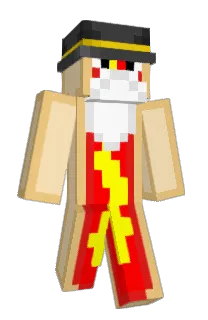 Front of Mlecz's skin