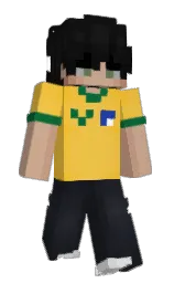 shark and saffron Minecraft skin — Slim model — first worn by juniorlegal