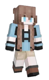mine shaft and beaver Minecraft skin — Slim model