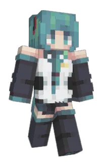 Front of Minecraft skin