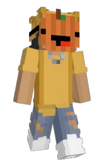 Front of H4ax's skin
