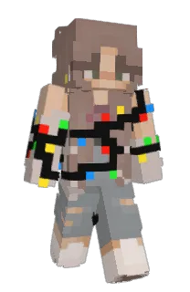 Front of WeQrya's skin
