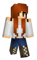 Slim Minecraft skin