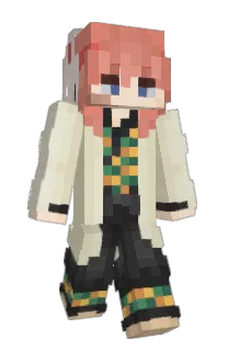 Front of Zanther's skin
