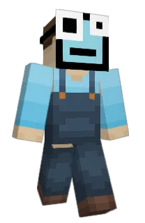 Front of ItzRedPanter's skin
