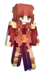 chestnut rose and japonica Minecraft skin — Slim model