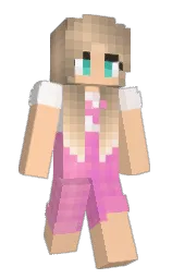 corvette and persian pink Minecraft skin — Slim model — first worn by Gamer_Girl127