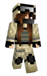 Slim Minecraft skin