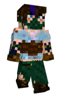 Front of FrosteBit's skin