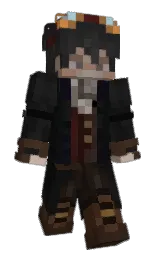 woodsmoke and heavy metal Minecraft skin — Slim model — first worn by kosmos14101