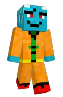Front of Impermon's skin