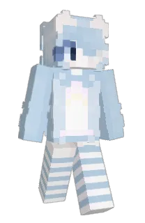 Front of acornet's skin
