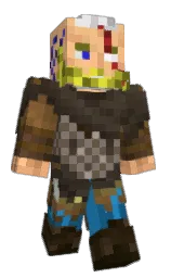 Caerliel's Minecraft skin wearing the Migrator cape