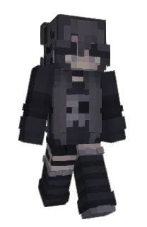 Front of blqckbear's skin