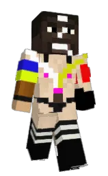 Slim Minecraft skin