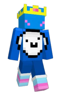Front of Duselation's skin