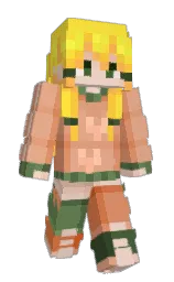 Slim Minecraft skin