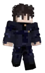 mirage and steel gray Minecraft skin — Classic model