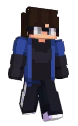 sapphire and eclipse Minecraft skin — Slim model